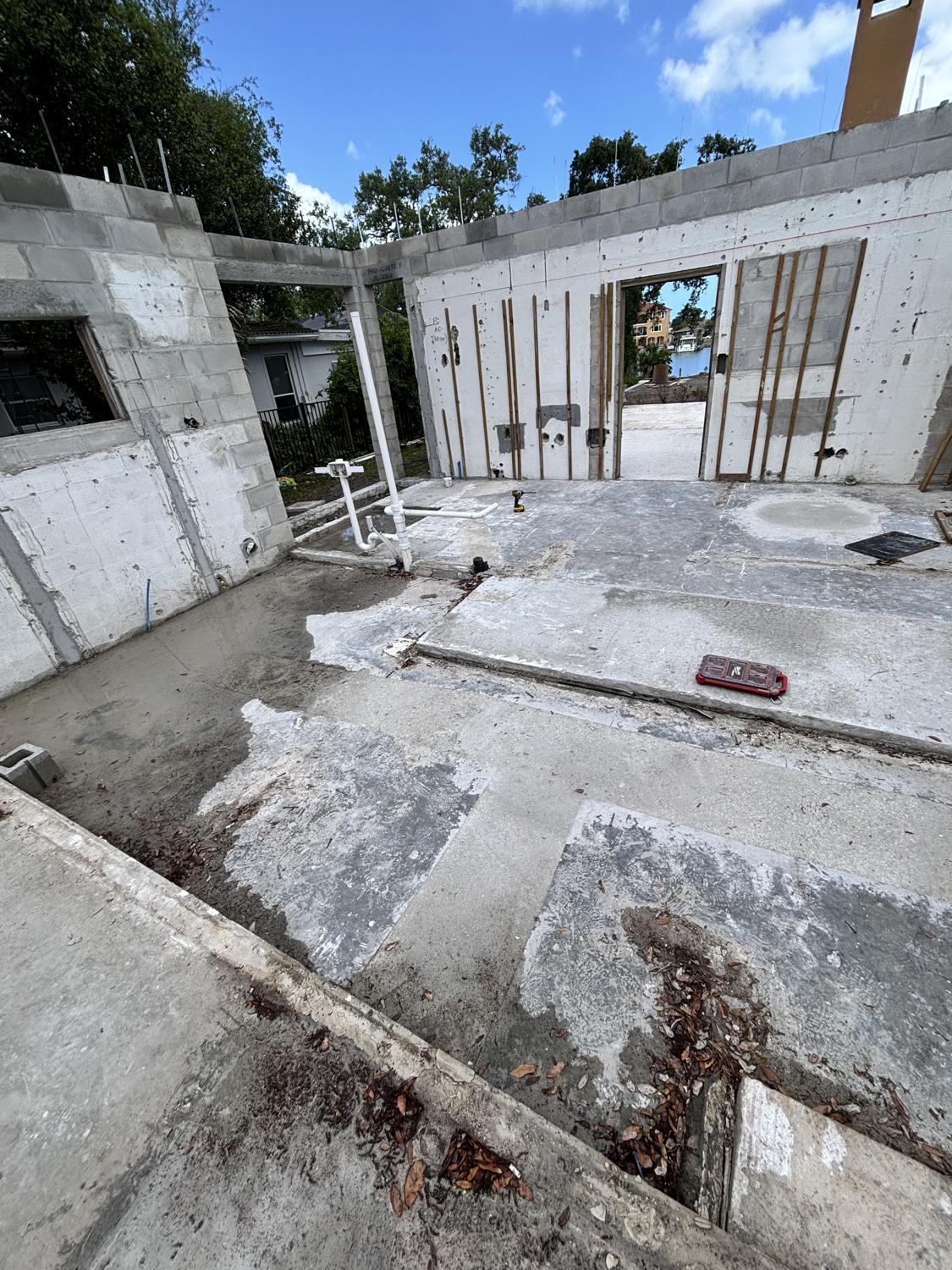 Concrete & Haul-Off job by Griffin Demolition in Tampa Bay